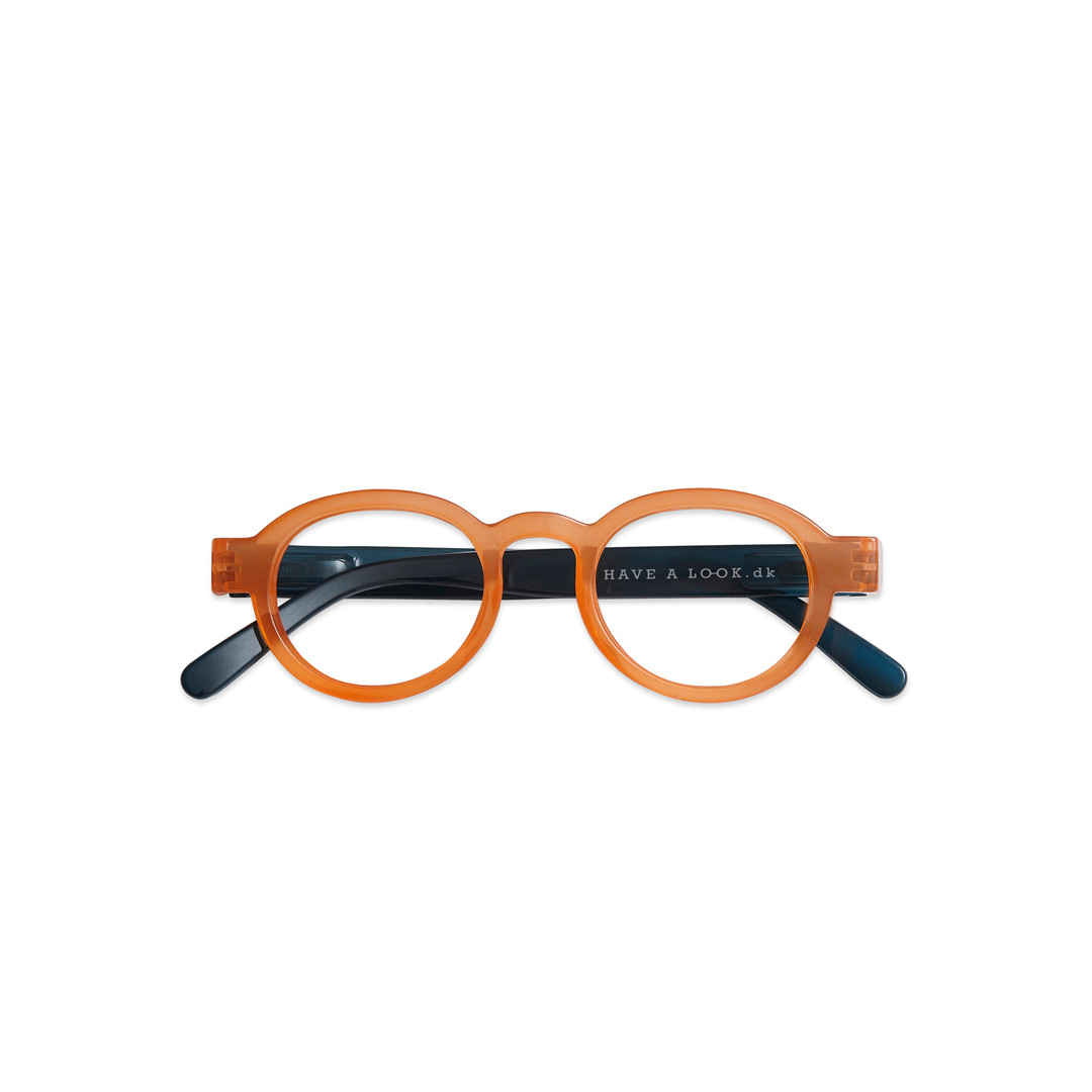udslettelse Brug for Aktiv Have A Look Reading glasses | Circle Twist Orange / Navy – elms* THE  BOUTIQUE – Chic lifestyle brand by artist, and designer Blondina Elms Pastel